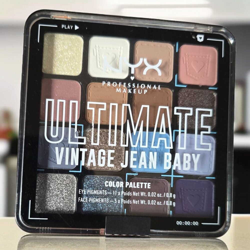 NEW NYX Sealed Ultimate Vintage Jean Baby 16 Palettes